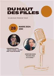 Du Haut des Filles | Hilarious Féminin Tour La Tache d'Encre Affiche