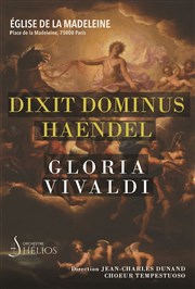 Dixit Dominus de Haendel et Gloria de Vivaldi Eglise de la Madeleine Affiche