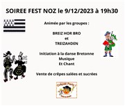Soirée Fest Noz Centre Culturel Jean Corlin Affiche