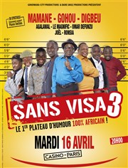 Sans visa 3 | Festival CFA Casino de Paris Affiche