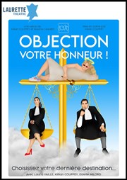 Objection Votre Honneur Laurette Thtre Avignon - Petite salle Affiche