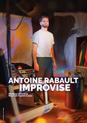 Antoine Rabault improvise avec lui-même Thtre BO Saint Martin Affiche