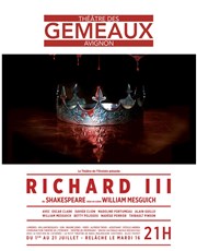 Richard III Thtre des Gmeaux - salle des Colonnes Affiche