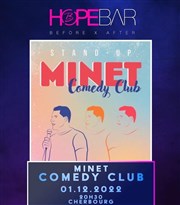 Minet Comedy Club Hope bar Affiche