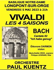 Orchestre Paul Kuentz : Vivaldi les 4 saisons Basilique de Longpont-sur-Orge Affiche