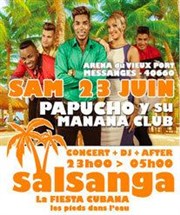 Papucho y su manana club | Festival Salsanga 12ème édition Arena du Vieux Port Affiche