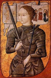 Jeanne d'Arc - l'égérie de Charles VII Thtre le Proscenium Affiche