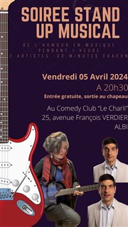 Soirée stand up musical Le Charli Affiche