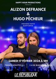 Hugo Pêcheur et Alizon Defrance Le Rpublique - Petite Salle Affiche