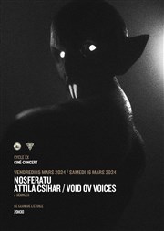 Ciné concert Nosferatu x Attila Csihar Club de l'Etoile Affiche
