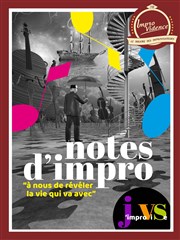 Notes d'impro Improvidence Avignon Affiche