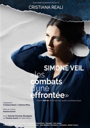 Simone Veil : Les combats d'une effrontée | avec Cristiana Reali Centre culturel Jacques Prvert Affiche