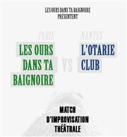 Match d'improvisation : Paris VS Nantes Centre Paris'Anim Mathis Affiche