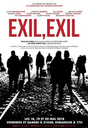 Exil, exil Théâtre Clavel Affiche