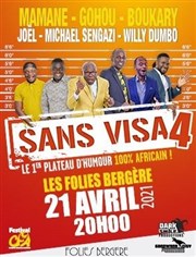 Sans Visa 4 | Plateau d'humour 100% Africain Folies Bergre Affiche