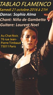 Tablao Flamenco Au Chat Noir Affiche