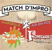 Match d'Improvisation : Les Copaim's de Marseille reçoivent les Fondus d'Aix Thtre Atelier des Arts Affiche
