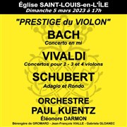 Orchestre Paul Kuentz : Prestige du violon Eglise Saint Louis en l'Île Affiche