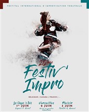 Festiv'impro 2023 : Festival international d'improvisation théâtrale | Clayes sous Bois Espace Philippe Noiret Affiche