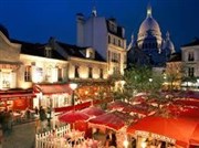 Visite guidée : un oeil ouvert sur les secrets la butte Montmartre | par Luna Boissy Place des Abbesses Affiche