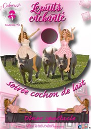 Soirée cochon de lait Cabaret Le Puits Enchant Affiche