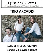 Trio Arcadis Centre Culturel Luthrien Cloitre des Billettes Affiche