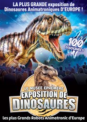 Le Musée Éphémère® : Exposition de dinosaures à Saint-Étienne Parc des Expositions de Saint Etienne Affiche