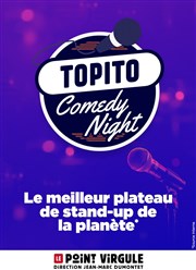 Topito Comedy Night Le Point Virgule Affiche