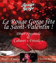 Le Rouge Gorge fête la Saint-Valentin : Cabaret frivole Rouge Gorge Affiche