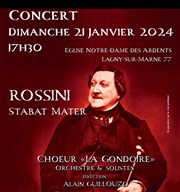 Stabat Mater Rossini Eglise Notre Dame des Ardents Affiche