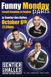 Israeli stand up | in english Le Sentier des Halles Affiche