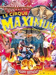 Le Cirque Maximum dans Happy Birthday | - Valence d'Agen Chapiteau Maximum  Valence Affiche