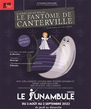 Le fantôme de Canterville Le Funambule Montmartre Affiche