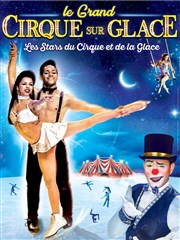 Le Grand Cirque sur Glace : Les Stars du Cirque et de la glace | - Toulouse Chapiteau Medrano  Toulouse Affiche