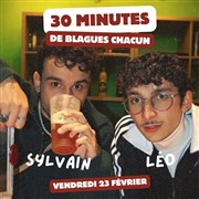 Sylvain Gautier + Léo Dumon 30/30 L'Estrade Affiche