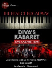 Broadway Chez Nous Concert : The Best of Broadway Diva's Kabaret Affiche