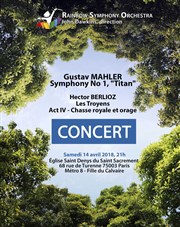 Mahler - Symphonie n°1 - Titan Eglise St Denys du St Sacrement Affiche