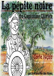 La pépite noire du Capitaine Olivier Thtre L'Alphabet Affiche