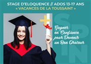 Stage d'éloquence : Ados 13-17 ans SPIN Compagnie Affiche