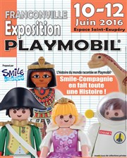 Exposition vente Playmobil Espace Saint-Exupry Affiche