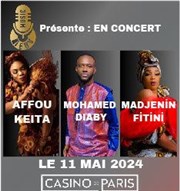 Mohamed Diaby / Affou Keita / Madjenin Fitini Casino de Paris Affiche