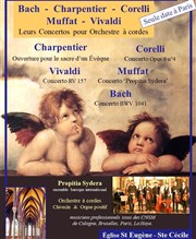 Les Concertos pour Orchestre à cordes de Bach - Charpentier - Corelli - Muffat - Vivaldi Eglise Saint-Eugne Sainte-Ccile Affiche