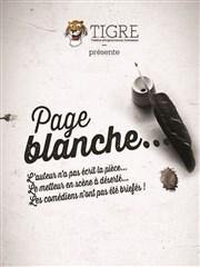Page Blanche... | Festival Impro sur cour La Basse Cour Affiche