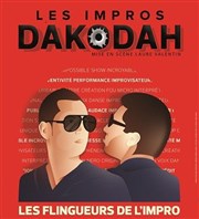 Odah et Dako dans les Impros DakOdah Thtre de Dix Heures Affiche