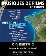 Ciné-Trio - Made In France (100 % Compositeurs français) Temple de Port Royal Affiche