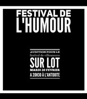 Festival de l'humour L'Antidote Affiche