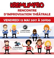 Improvisation théatrale : Kremlimpro vs Semi-Lustrée Québec L'Echo Mdiathque Affiche