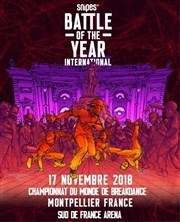 Snipes | Battle of the year international 2018 Sud de France Arena Affiche
