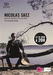 Nicolas Saez Quartet Flamenco : En mi sitio La grande poste - Espace improbable Affiche