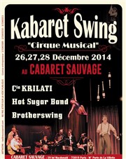 Kabaret swing Cabaret Sauvage Affiche